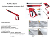 3 IN 1 High Pressure Washer Gun 4000PSI Power Washer Wand by salelink.co.nz