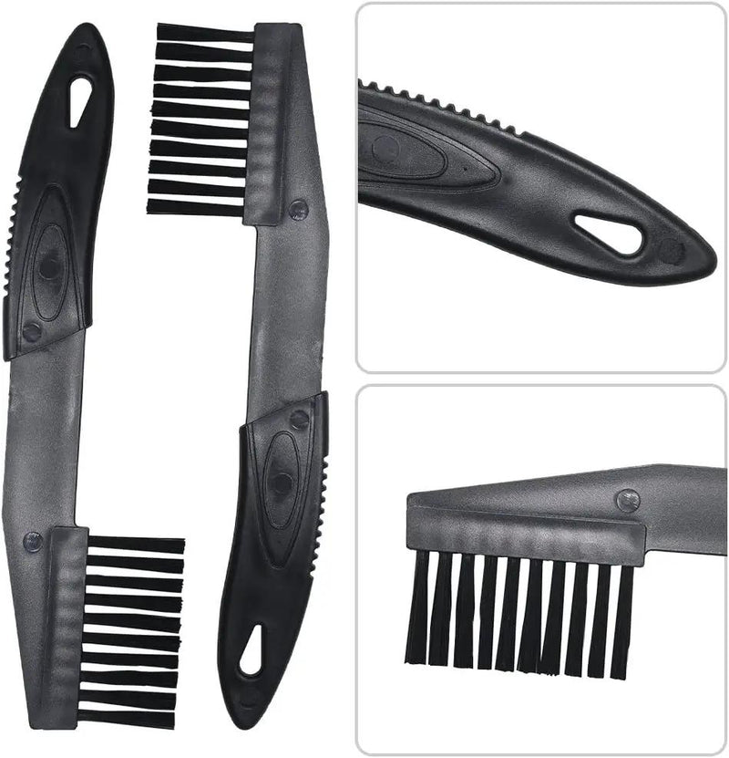 8PCS Motorcycle Bike Chain Gears Cleaning Brushes Tools by salelink.co.nz