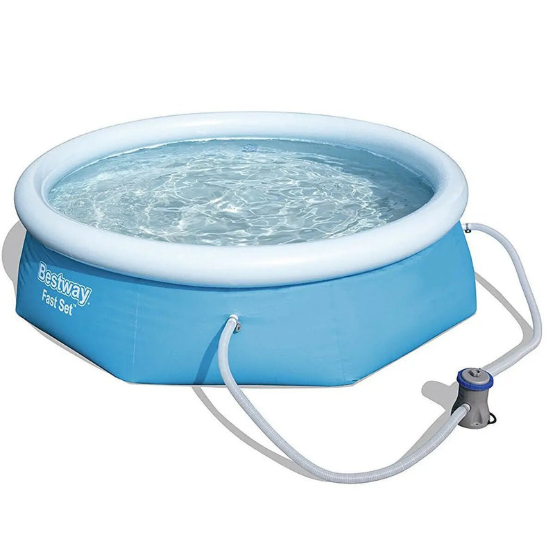 Bestway Fast Set Round Above Ground Pool 3.05m x 76cm with Pump by salelink.co.nz
