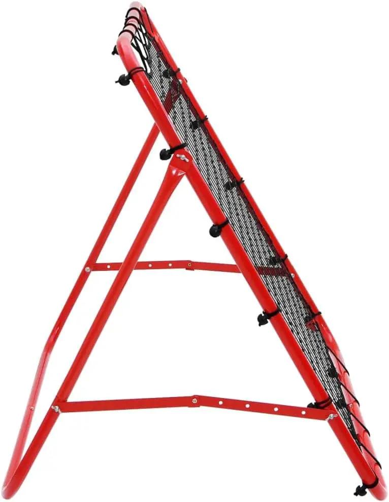 100X100cm Adjustable Football Kickback Rebounder by salelink.co.nz