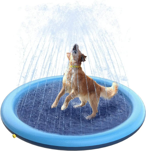 Sprinkler Inflatable Outdoor Pet Kids Splash Pad 150cm by salelink.co.nz