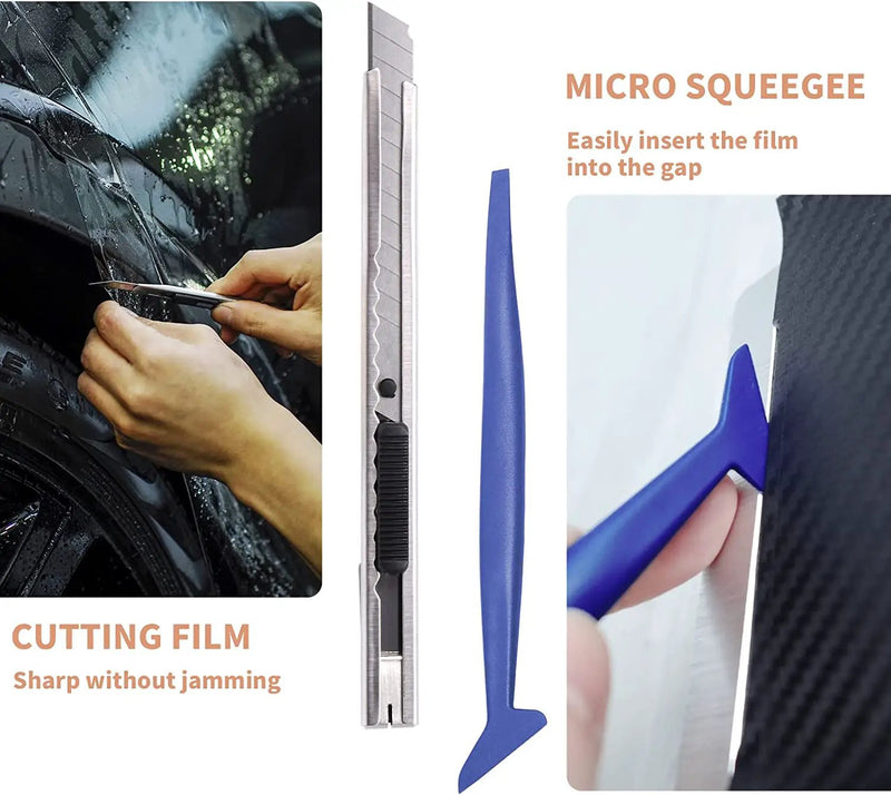 Film Scrapers Car Vinyl Wrap Window Tint Film Tool Kit by salelink.co.nz