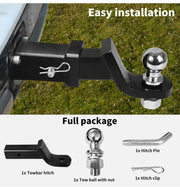 Trailer Hitch Mount with 2-Inch Ball by salelink.co.nz