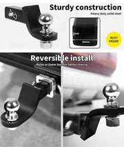 Trailer Hitch Mount with 2-Inch Ball by salelink.co.nz