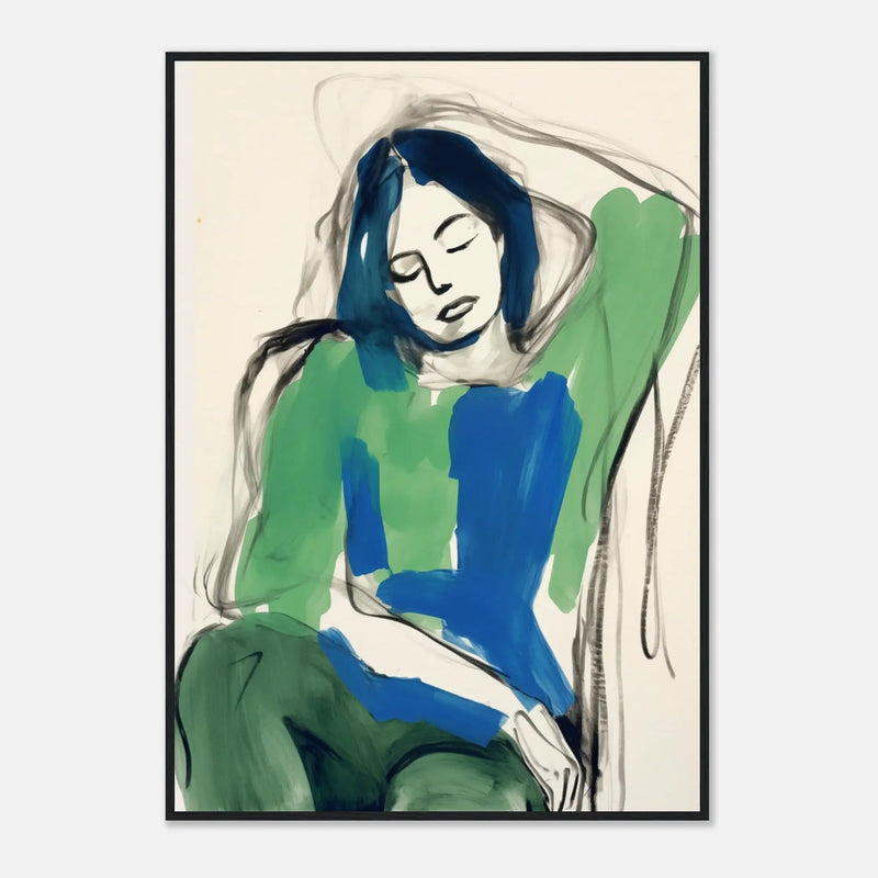 Leila - Limited Edition by Blank Wall Print Shop
