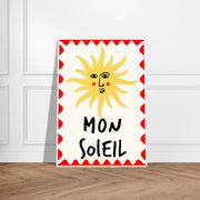Mon Soleil by Blank Wall Print Shop