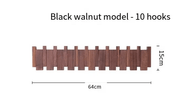 Simplicity Piano Key Wall Coat Rack Three Hook Wood Decor by Action Outdoors Limited