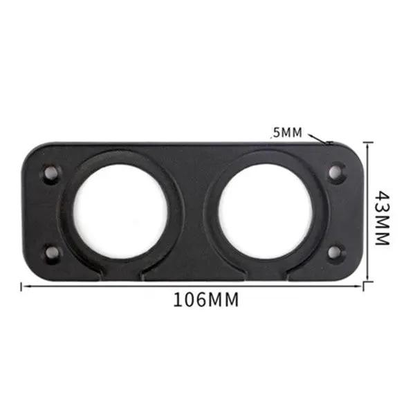 12V Car Cigarette Lighter Socket 2.1A Dual USB Charger Power Outlet by salelink.co.nz