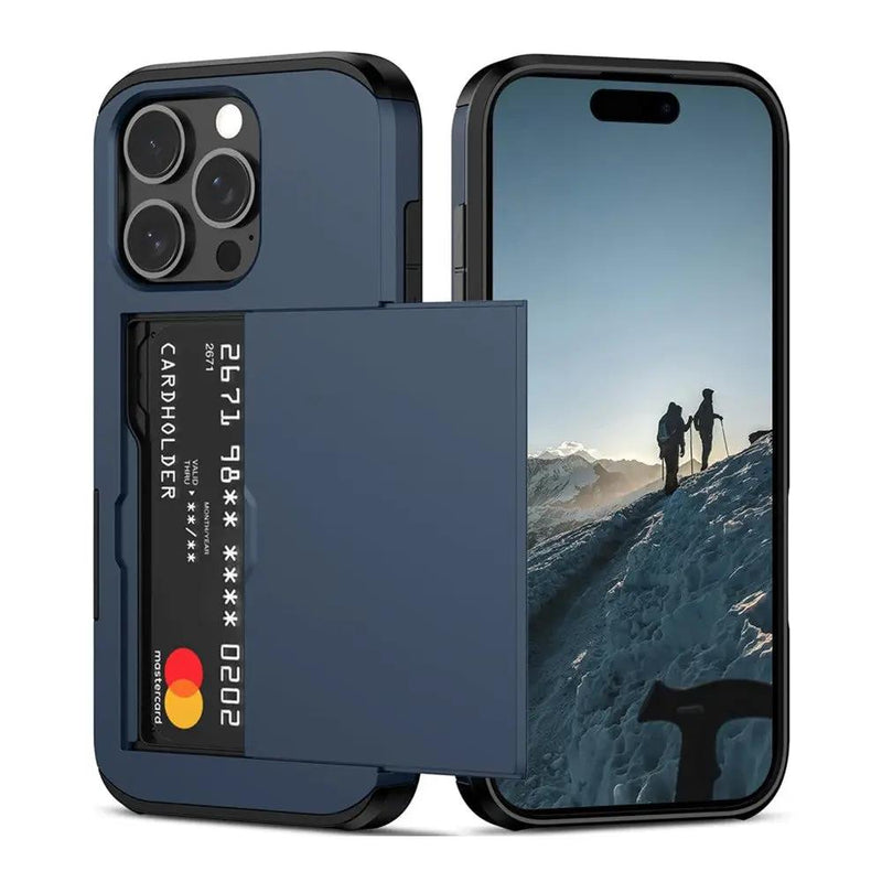 iPhone 16 Pro Case Card Slots Holder by salelink.co.nz