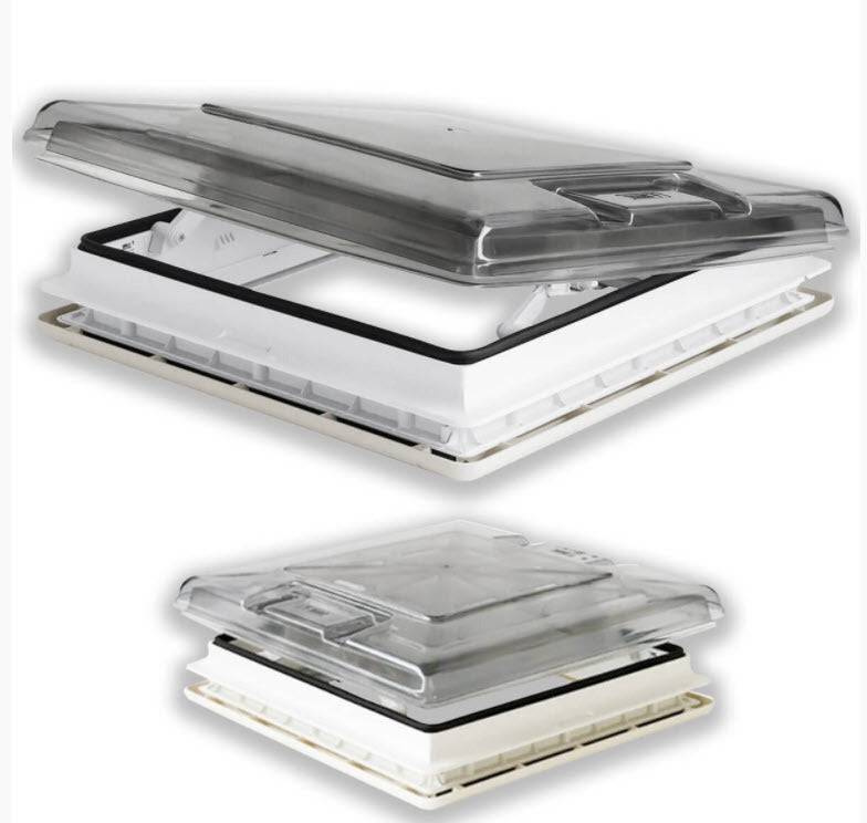 Fiamma Roof Vent Fiamma Hatch 4-Way Roof Vent with Blind Crystal