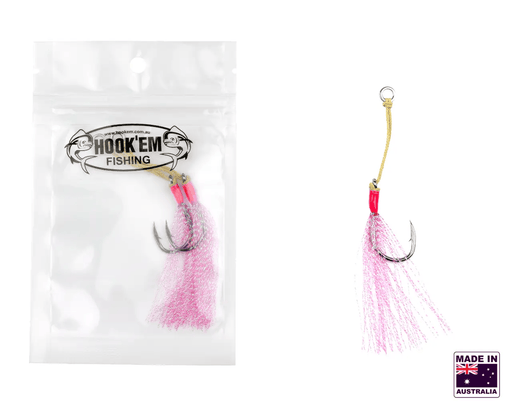 Hook Em Jig Assist #X Forged - COLOUR - Xlb Kevlar Cord - X Per Pack – view 1