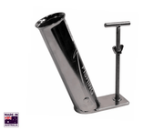 Jetty Rod Holder Stainless Steel 44mm Opening 42mm ID 30 Degree Offset
