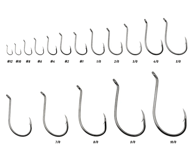 Hook Em Octopus Beak X# Hooks COLOUR Nickel Coated - Holiday Pack - X Per Pack