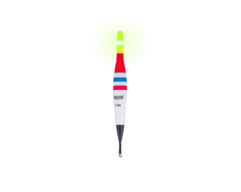 Float Electronic Foam Pencil Weighted 7.5g Red Green Light