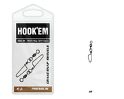 Crane Snap Swivel 4 Pound Rating 22kg 10 Pack Australian Made