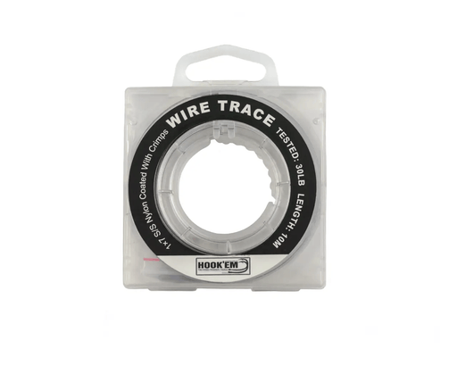 Hook Em Australian Made Black Coated 1mm Rigging Wire 100lb 335m Bulk Roll – view 2
