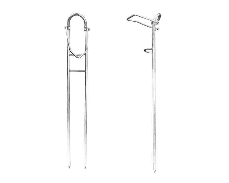 RRHFOLDECON - Rod Hoder - Metal Coated - Folds flat for easy storage