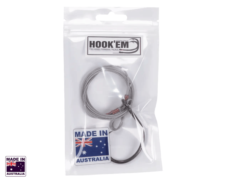 Shark Rig X Double Hook - Xlb X x X Stainless COLOUR Coated Wire Trace