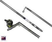 160cm Dredge and Teaser Boom Fully Adjustable with Reel Seat