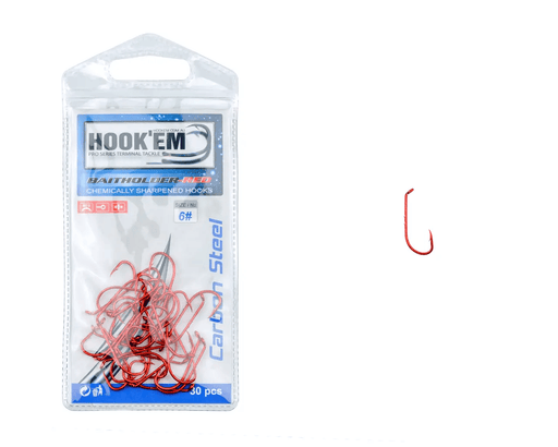Hook Em Batiholder X# Hook COLOUR Nickel Coated - Pre Pack - X Per Pack – view 2