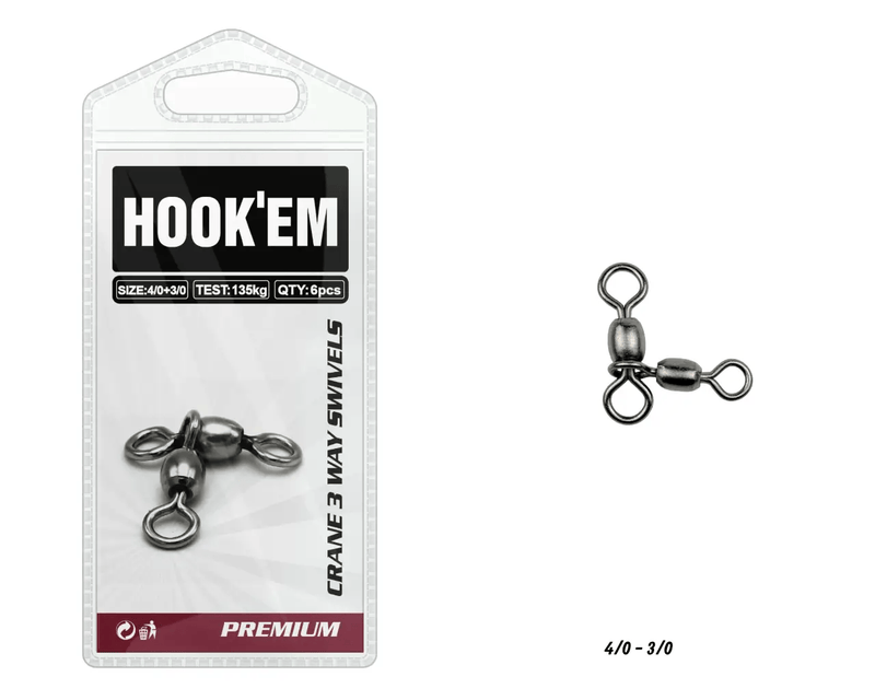 Crane Swivel Eight Pound Rating 19kg Pack Of 20