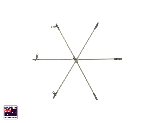 Teaser Dredge Extension Bar with Gimble Location 3 Positions