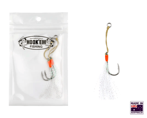 Hook Em Jig Assist #X Forged - COLOUR - Xlb Kevlar Cord - X Per Pack – view 2
