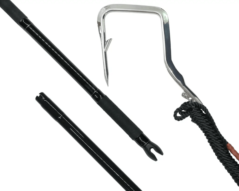 Hook Em Cast Diamond Flying Gaff - 8 Inch (200mm) Hi-Tensile Stainless Steel Head