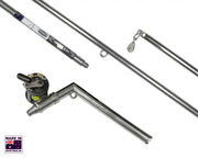 160cm Dredge and Teaser Boom Fully Adjustable with Reel Seat