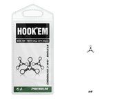 Rolling Swivel 10Lb Black Nickel Coated Rating 12Kg Pack Of 30