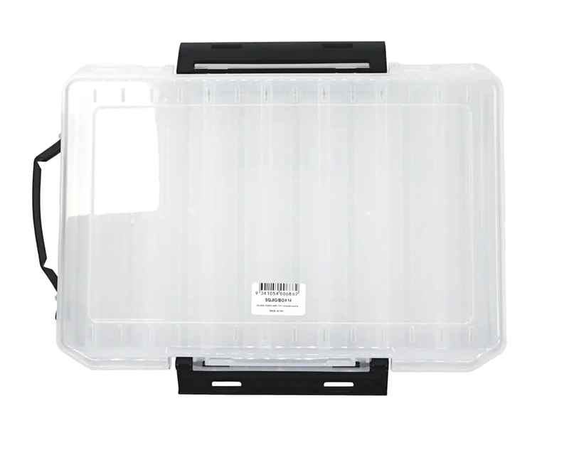 Squid Jig Storage Box Double Sided With Carry Handle Stores 14 Jigs