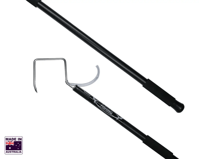 Hook Em Medium/Heavy Diamond Fixed Gaff - 10 x 100mm (4 Inch) Stainless Steel Offset Head