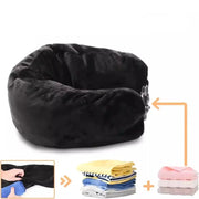 Fillable U-Shaped Travel Neck Pillow (available in 3 colours) by Habicare