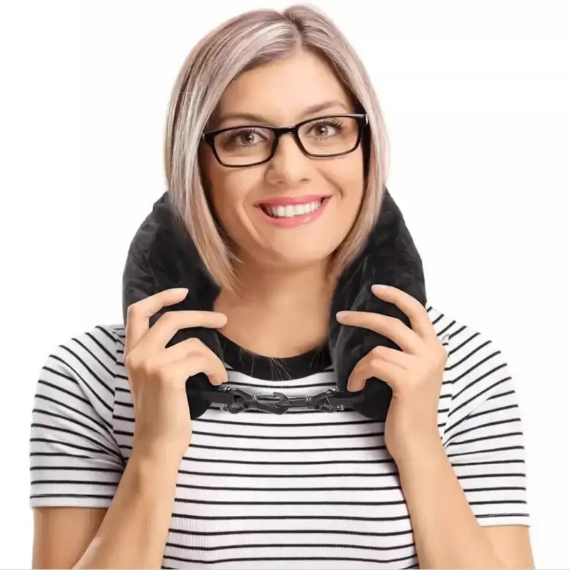 Fillable U-Shaped Travel Neck Pillow (available in 3 colours) by Habicare