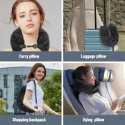Fillable U-Shaped Travel Neck Pillow (available in 3 colours) by Habicare