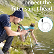 Mini Portable Camping Water Filter & Drinking Water Purifier by Habicare