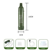 Mini Portable Camping Water Filter & Drinking Water Purifier by Habicare