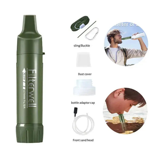 Mini Portable Camping Water Filter & Drinking Water Purifier – view 1