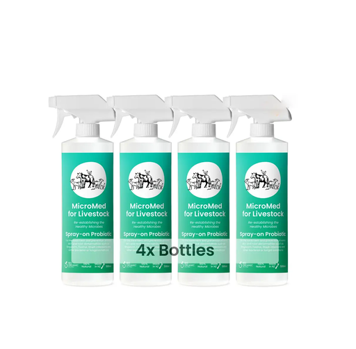 MicroMed for Livestock Acute Care – 4 x 500ml Bundle by MicroMed