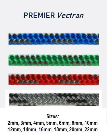 Premier Vectran Lines x the metre 2mm To 18mm - Action Outdoors Kiwi