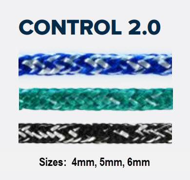 4mm 5mm 6mm Control 2.0 Dingy Lines  x 100m - Action Outdoors Kiwi