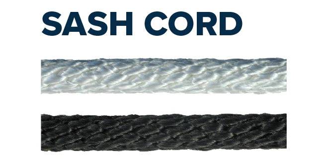 Sash Cord White Or Black 3mm to 9mm Hard Lay - Action Outdoors Kiwi