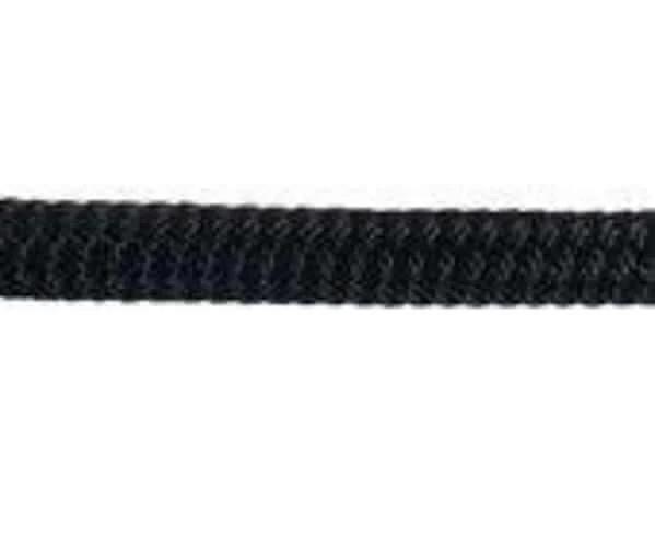 Advantage 20mm double braid rope, high-performance black rope with double braid construction for strength and low stretch.