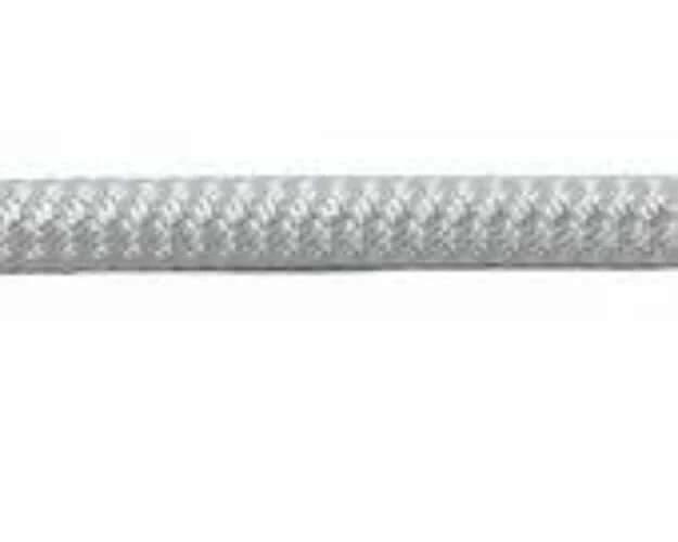 Close-up of Advantage 20mm double braid rope showcasing its high-strength polyester cover.