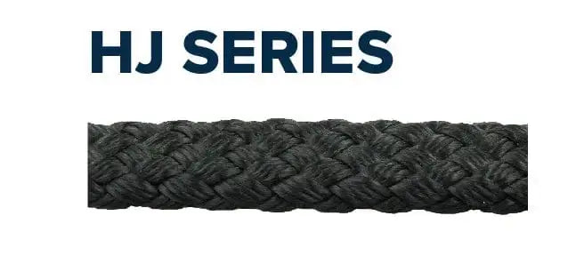 HJ Series Horse and Dog Lead Rope close-up of the braided rope texture.