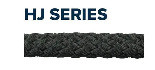 HJ Series Horse and Dog Lead Rope close-up of the braided rope texture.