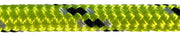 Advantage Dyneema Yacht Braid in vibrant yellow and black color, showcasing its strong double braid construction.