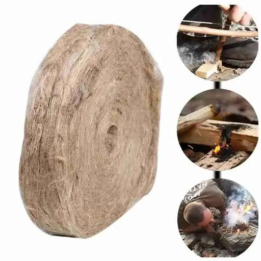 Fire Starter - Natural Jute tinder by 9eight5