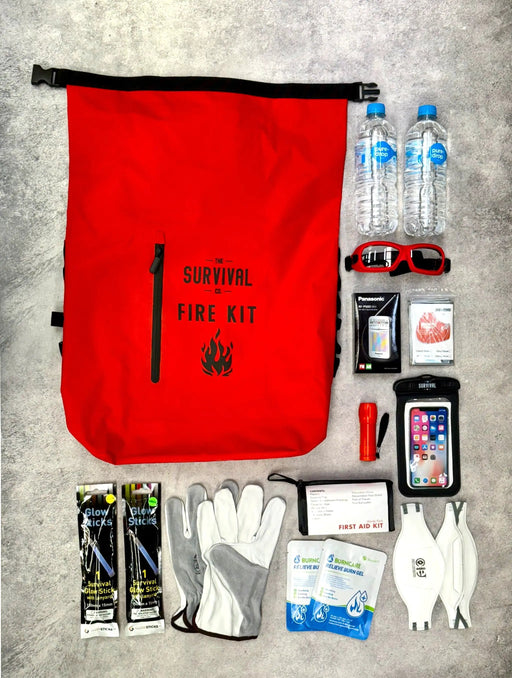 1 Person Fire Evacuation Kit by The Survival Co.