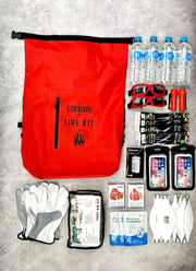 2 Person Fire Evacuation Kit by The Survival Co.